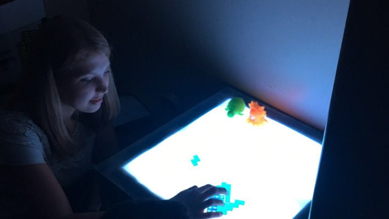 DIY Color-Changing Light Table: Cheap and Easy!